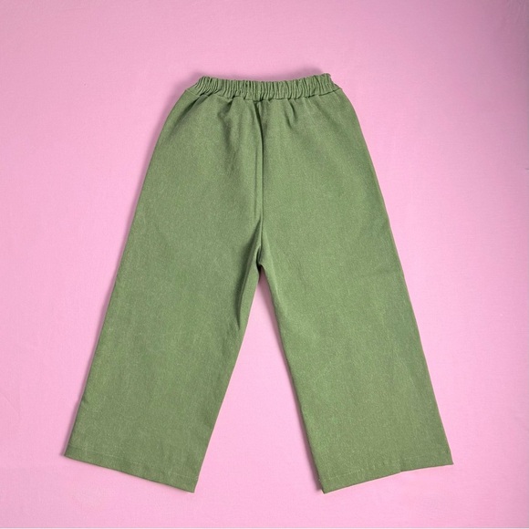 NWT Korean Clothing Brand Bemon | Boys Wide Leg Pants, Size 5-6T - Picture 4 of 7
